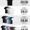 INTO THE AM Mens T Shirt - Short Sleeve Crew Neck Soft Fitte...