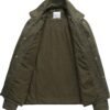 Pursky Men's Canvas Cotton Military Casual Field Jacket Oute...
