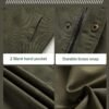 Pursky Men's Canvas Cotton Military Casual Field Jacket Oute...
