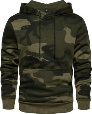 LBL Leading the Better Life Men's Solid Pullover Hoodies Spo...