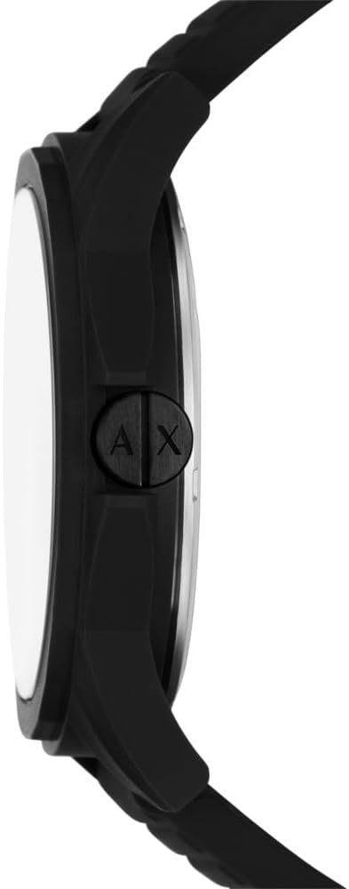 AX Armani Exchange Chronograph Watch for Men with Leather, S...