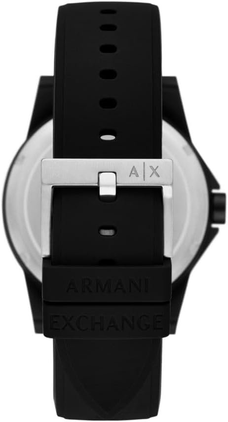 AX Armani Exchange Chronograph Watch for Men with Leather, S...