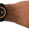 AX Armani Exchange Chronograph Watch for Men with Leather, S...