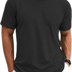 MAGNIVIT Men's Shirts Short Sleeve Cotton T-Shirt Basic Clas...