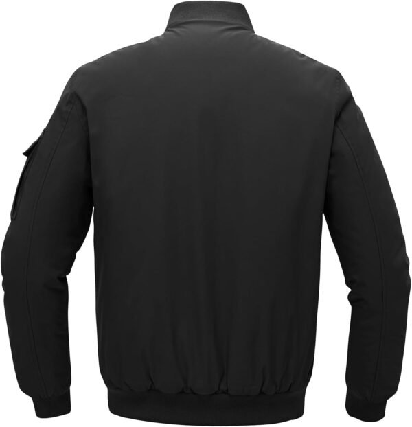 BGOWATU Men's Jacket Windproof Quilted Bomber Jackets Casual...