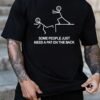 Causal Crew Neck Humorous Cartoon Tee Sports T-Shirts
