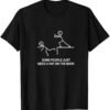 Causal Crew Neck Humorous Cartoon Tee Sports T-Shirts