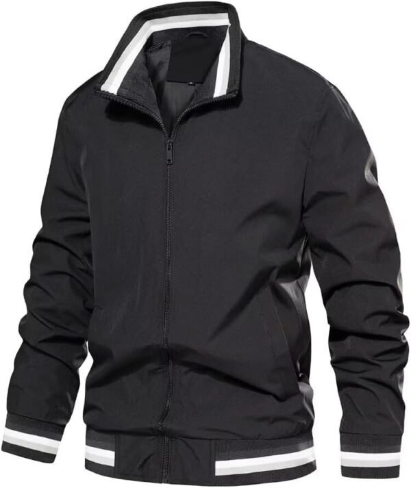FTIMILD Mens Bomber Jacket Lightweight Causal Windbreaker St...