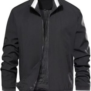 FTIMILD Mens Bomber Jacket Lightweight Causal Windbreaker St...