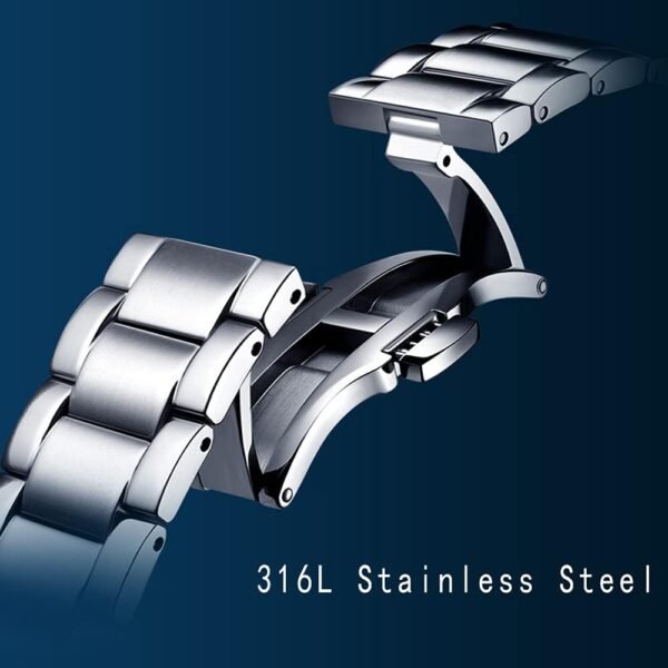 CRRJU Men's Fashion Luxury Stainless Steel Watches for Men B...