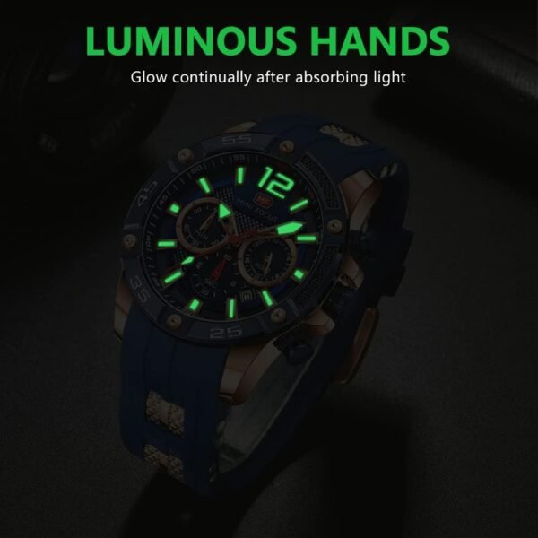 AIMES Watch for Men Sport Military Waterproof Chronograph Me...