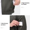 TBMPOY Men's Bomber Jackets Lightweight Light Windbreaker Ca...