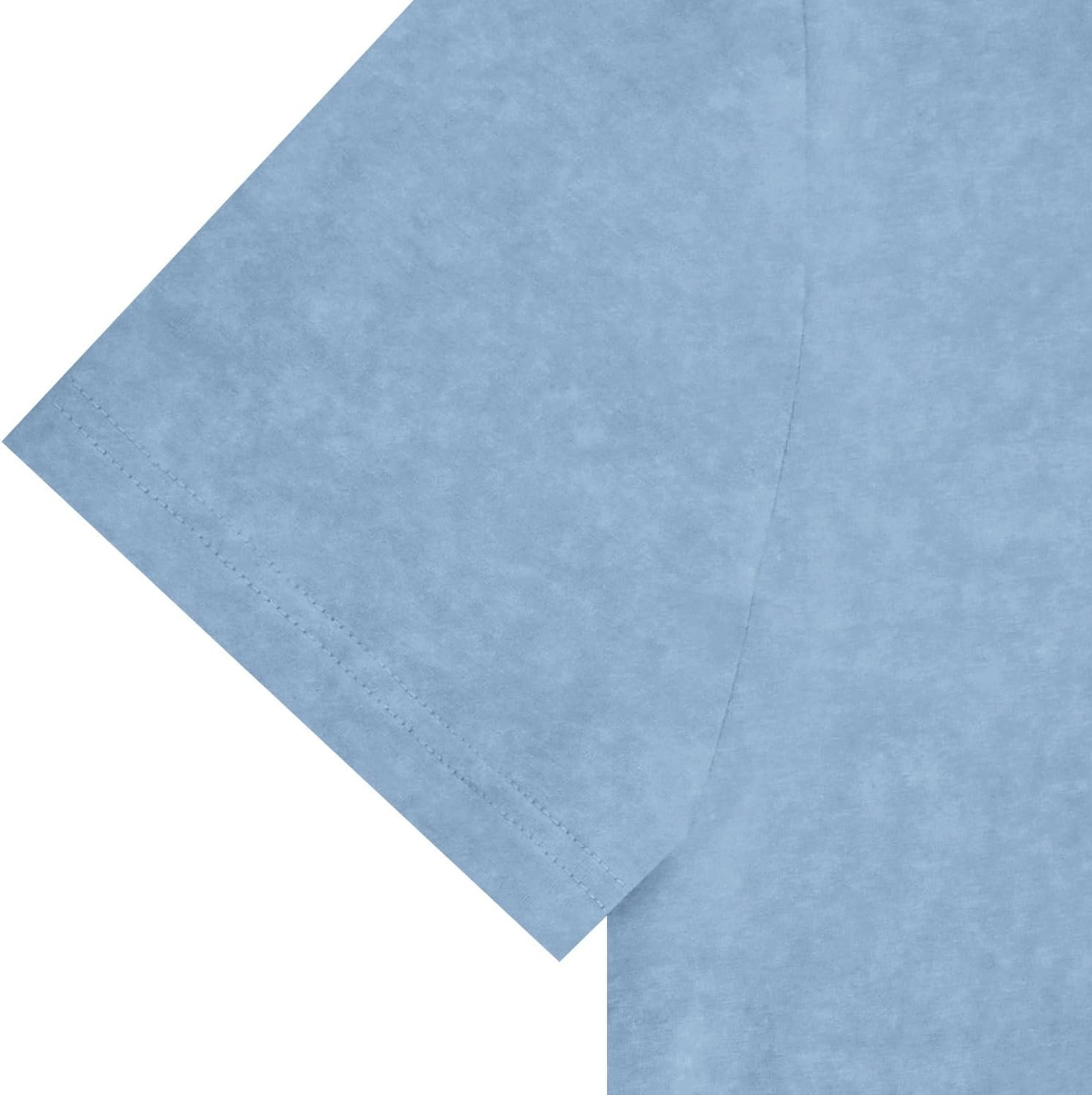 LOGEEYAR Men's Athletic Washed T-Shirts Basic Crew Neck Tees... - Image 4