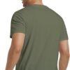 Mens T-Shirts Multi Pack Crewneck Cotton Tee Short Sleeve Cl...