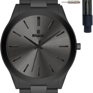 Mens Watches,Classical Stainless Steel Men's Wrist Watches,F...