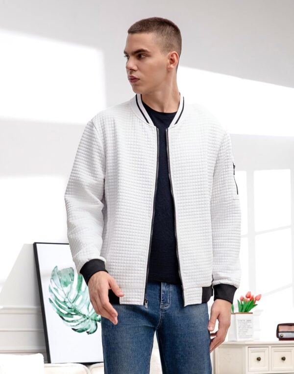Mens Casual Jacket Lightweight Jacket Varsity Coat