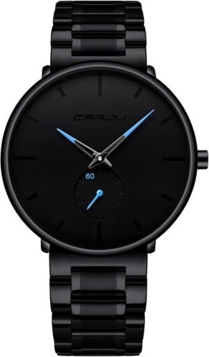 Mens Watches Ultra-Thin Minimalist Waterproof-Fashion Wrist ...