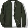 Men's Bomber Jacket Fashion Stylish Lightweight Windbreaker ...