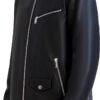 Karl Lagerfeld Paris Men's Faux Leather Biker Jacket