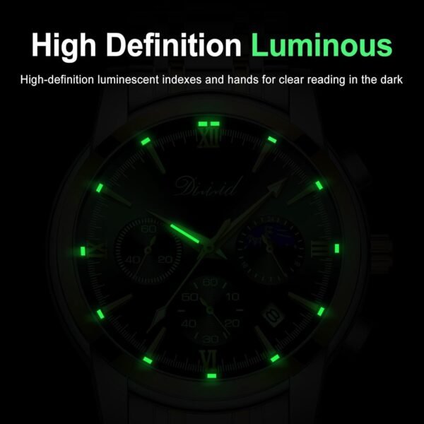 Watches for Men, Business Dress Mens Watches Chronograph Ana...