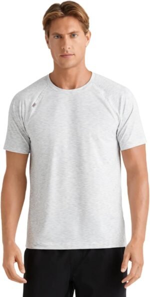Rhone Reign Mens Workout Shirts, Anti-Odor, Quick Dry Mens G...