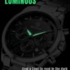 SAPPHERO Mens Watches Watches for Men Analog Watch Waterproo...