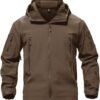 TACVASEN Men's Special Ops Military Tactical Rain Jackets Wi...