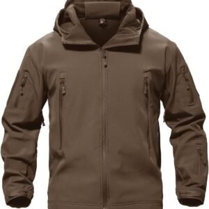 TACVASEN Men's Special Ops Military Tactical Rain Jackets Wi...