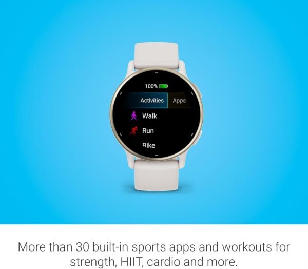 Garmin vívoactive 5, Health and Fitness GPS Smartwatch, AMOL...