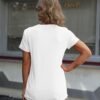 NIUBIA Women's T-Shirt Graphic Tees Love Printed Casual Shor...