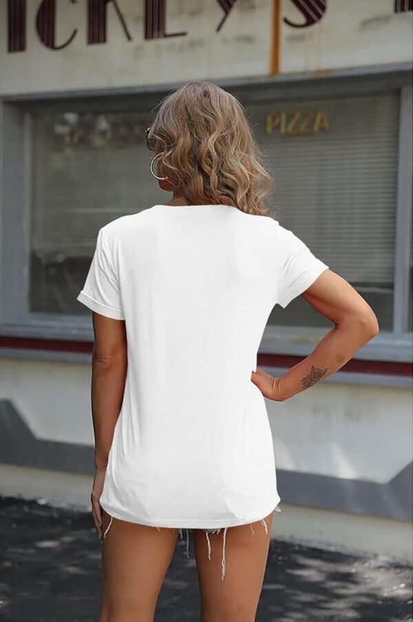 NIUBIA Women's T-Shirt Graphic Tees Love Printed Casual Shor...