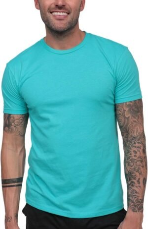 INTO THE AM Mens T Shirt Packs - Short Sleeve Crew Neck Soft...