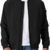 Rdruko Men's Lightweight Bomber Jacket Causal Fashion Stylis...