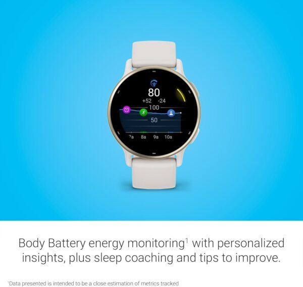 Garmin vívoactive 5, Health and Fitness GPS Smartwatch, AMOL...