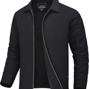 MAGNIVIT Men's Lightweight Jackets Light Windbreaker Full Zi...