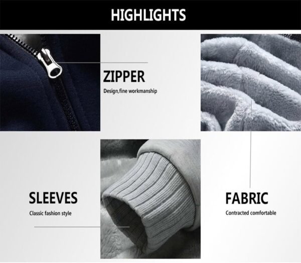 MACHLAB Men's Pullover Winter Workout Fleece Hoodie Jackets ...