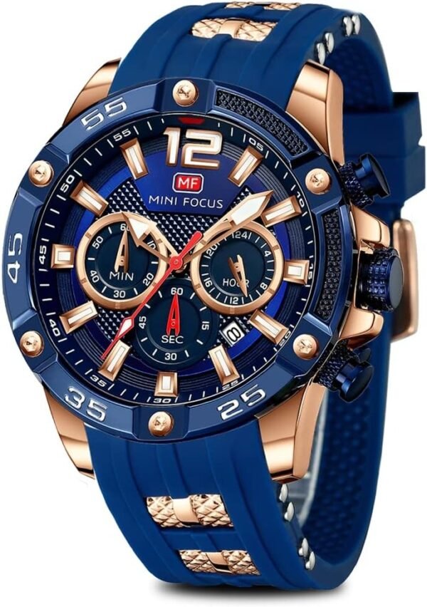 AIMES Watch for Men Sport Military Waterproof Chronograph Me...