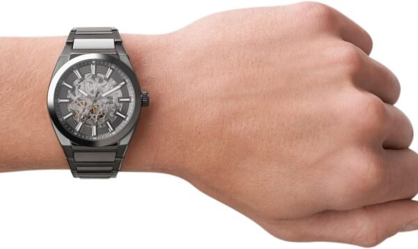 Fossil Men's Everett Automatic Stainless Steel Three-Hand Wa...