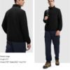 BGOWATU Men's Fleece Pullover Jacket Lightweight Golf jacket...