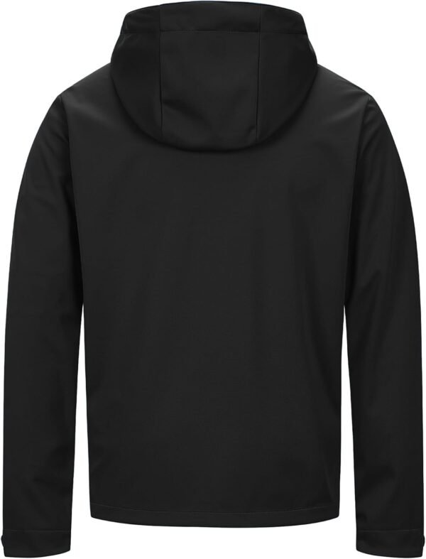33,000ft Men's Softshell Jacket with Hood Waterproof Windbre...