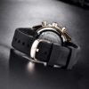BENYAR Mens Watches Quartz Movement Chronograph Leather Stra...