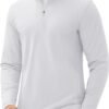 MAGCOMSEN Quarter Zip Pullover Men 1/4 Zip Golf Jacket Fleec...