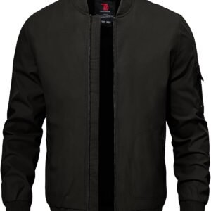TBMPOY Men's Lightweight Bomber Jackets Light Windbreaker Ca...