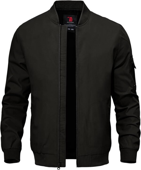 TBMPOY Men's Lightweight Bomber Jackets Light Windbreaker Ca...