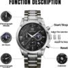SAPPHERO Mens Watches Watches for Men Analog Watch Waterproo...