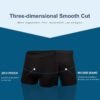 BAMBOO COOL Men's Underwear Boxer Briefs Fly with Built-in 3...