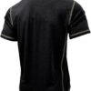 Mens Short Sleeve Shirts Casual Cotton Basic Henley Shirts S...