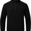 BGOWATU Men's Fleece Pullover Jacket Lightweight Golf jacket...