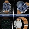 BY BENYAR Watch for Men Analog Quartz Chronograph Waterproof...