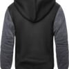 SCODI Hoodies for Men Heavyweight Fleece Sweatshirt - Full Z...